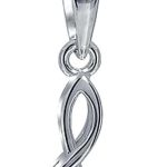 Boucles d'oreilles note de musique Bling Jewelry argent-0