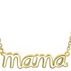 Pendentif personnalisé maman Bling Jewelry collier or argent-0