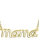 Pendentif personnalisé maman Bling Jewelry collier or argent-0