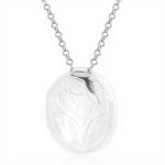 Collier photo argent sterling Bling Jewelry gravé vintage