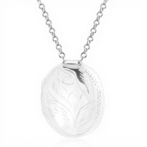 Collier photo argent sterling Bling Jewelry gravé vintage