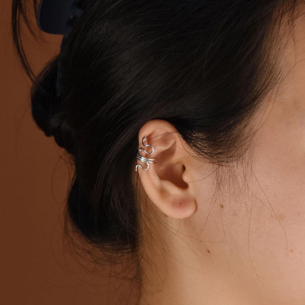 Boucles d'oreilles serpent argent sterling Bling Jewelry-1