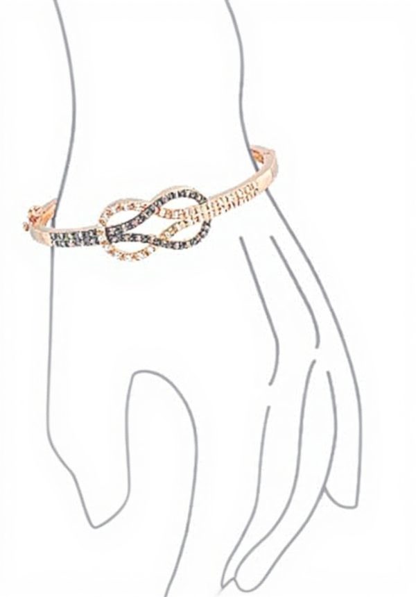 Bracelet étoile zircon cubique Bling Jewelry femmes argent