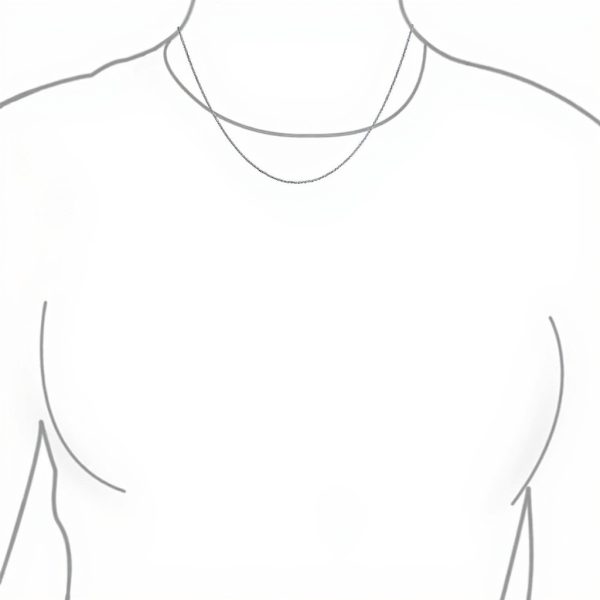 Collier argent sterling Bling Jewelry unisexe sans nickel