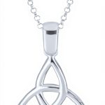 Pendentif Celtique Trinité Ambre Onyx Bling Jewelry Femme