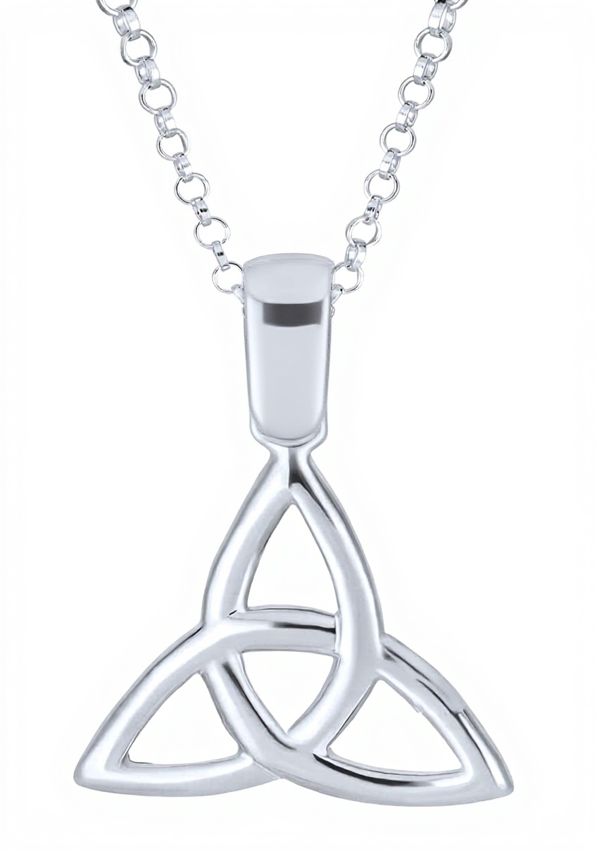 Pendentif Celtique Trinité Ambre Onyx Bling Jewelry Femme