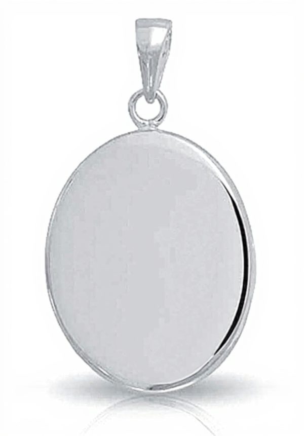 Collier camée victorien argent sterling 925 gravé