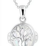 Collier Arbre de Vie Bling Jewelry Argent Sterling Nacre