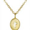 Collier pendentif croix ange photo personnalisé Bling