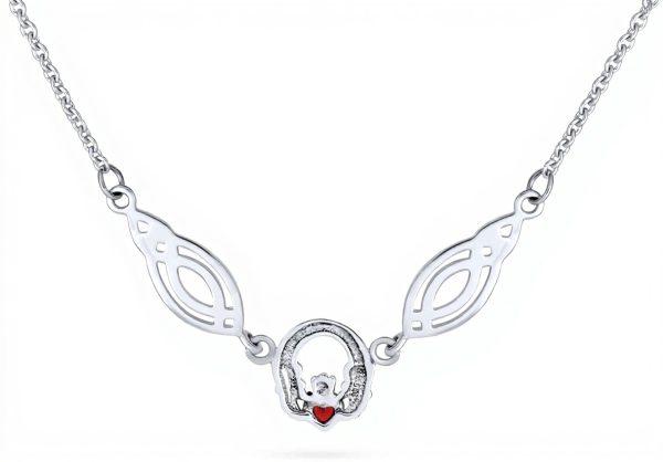 Collier Celtique Argent Sterling Trinité Amitié Femme Bling