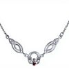Collier Celtique Argent Sterling Trinité Amitié Femme Bling