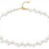 Collier perles culture eau douce Bling Jewelry ras du cou