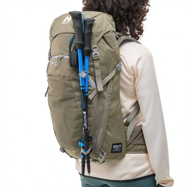Sac à dos randonnée femme Millet Hiker Air 28 dos ventilé-4