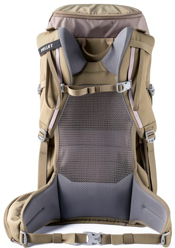 Sac à dos randonnée femme Millet Hiker Air 28 dos ventilé-1