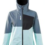 Veste ski femme Millet imperméable respirante stretch bleu-0