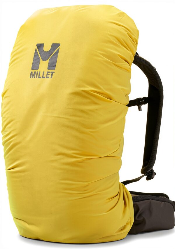Housse de pluie Millet sac à dos étanche jaune homme-0
