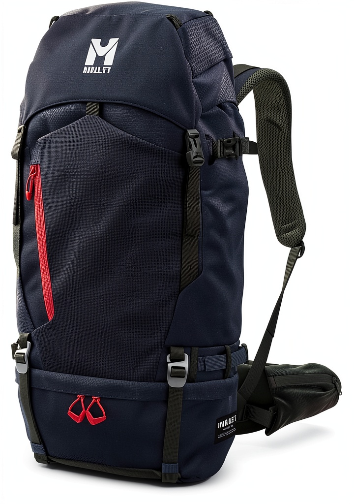 Sac à dos Millet porté lors d'une randonnée en montagne